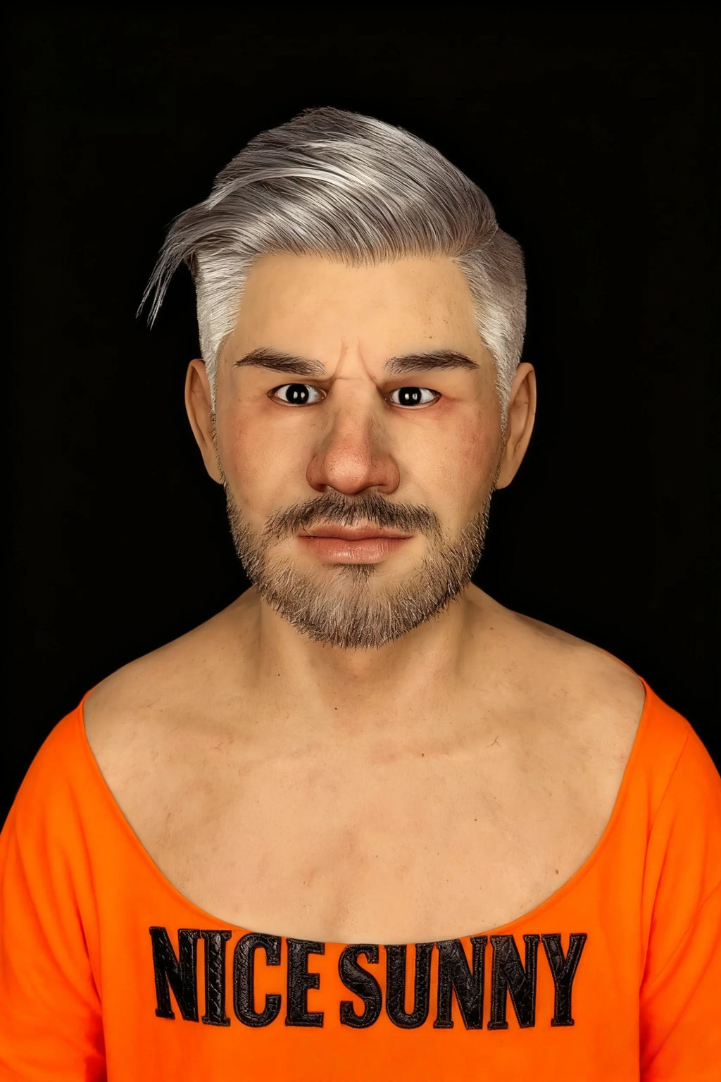 Jiamusi Ultra Realistic Silicone Mask – Full Head Cosplay, Halloween & Film Prop