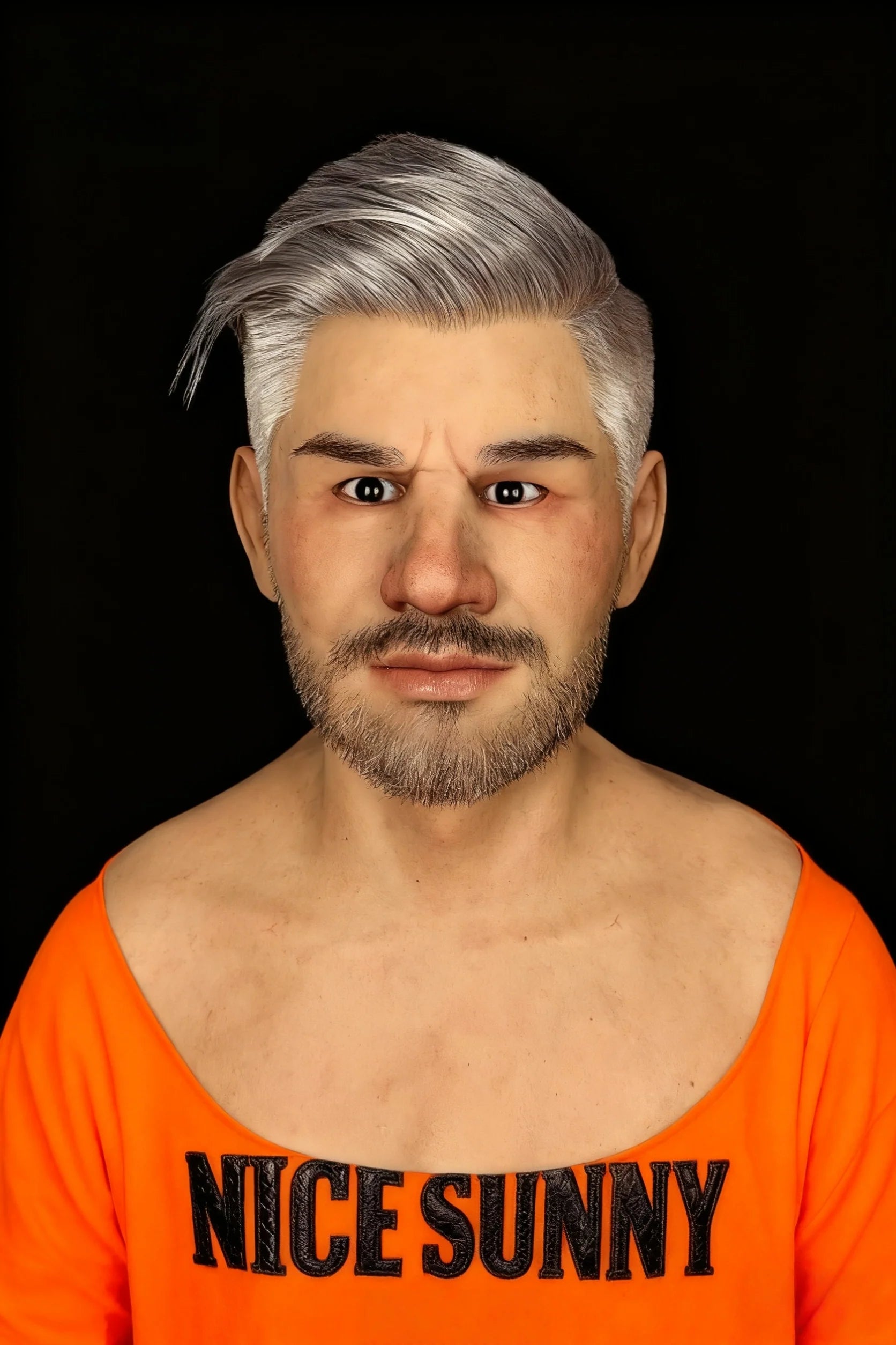 Jiamusi Ultra Realistic Silicone Mask – Full Head Cosplay, Halloween & Film Prop