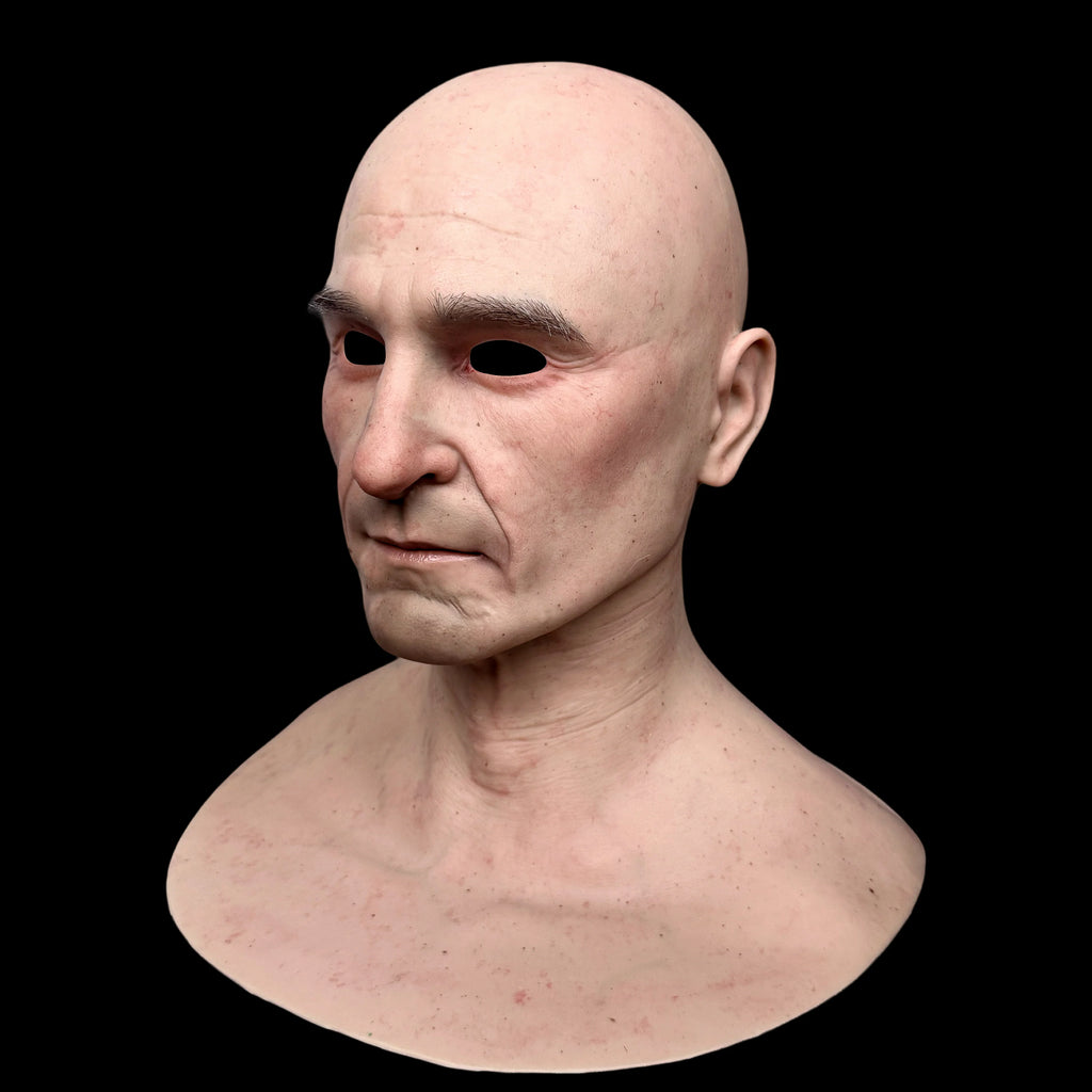 Hunter Ultra Realistic Silicone Mask – Full Head SFX Face Mask for Halloween, Cosplay & Film