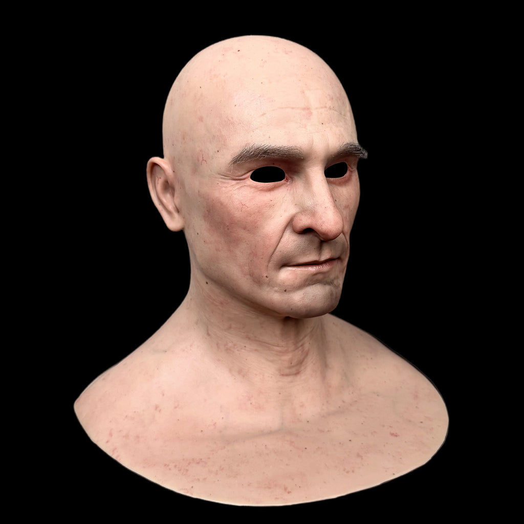 Hunter Ultra Realistic Silicone Mask – Full Head SFX Face Mask for Halloween, Cosplay & Film