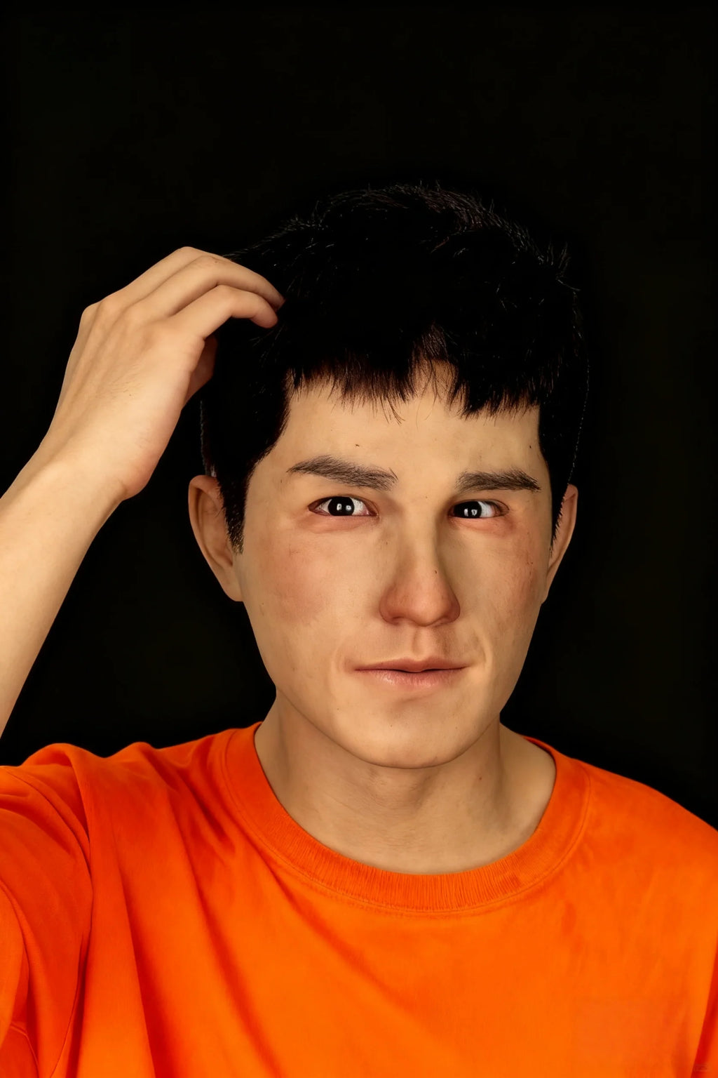 Airhua Ultra Realistic Silicone Mask – Full Head Cosplay, Halloween & Film Prop