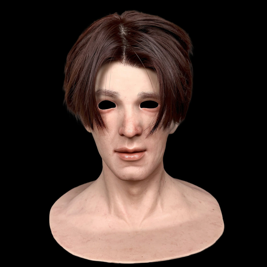 Derby Ultra Realistic Silicone Mask – Professional Full Head Face Mask for Halloween, Cosplay & Film SFX