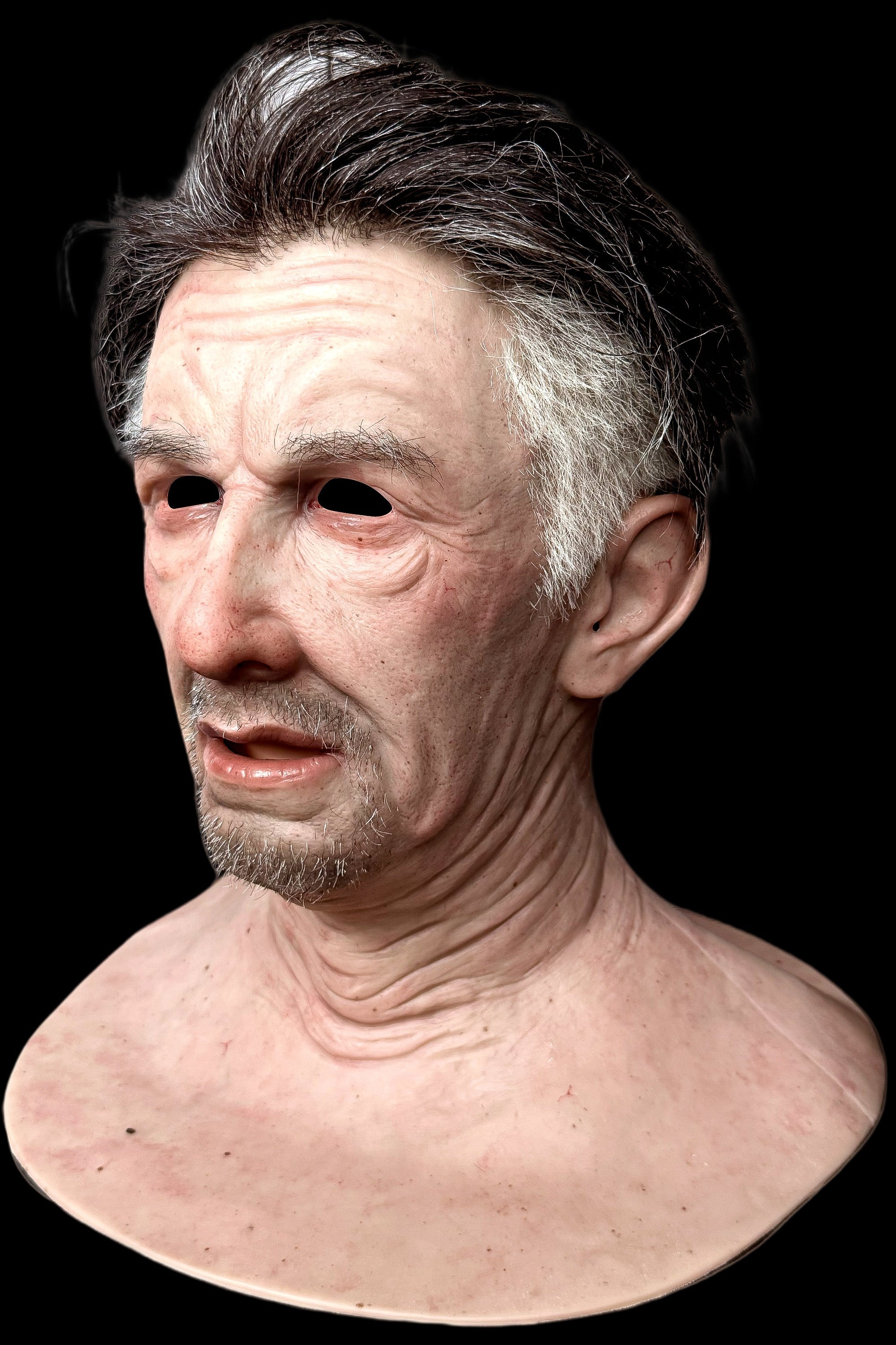 Babylon Ultra Realistic Silicone Mask – Full Head Male Cosplay & Halloween Prop