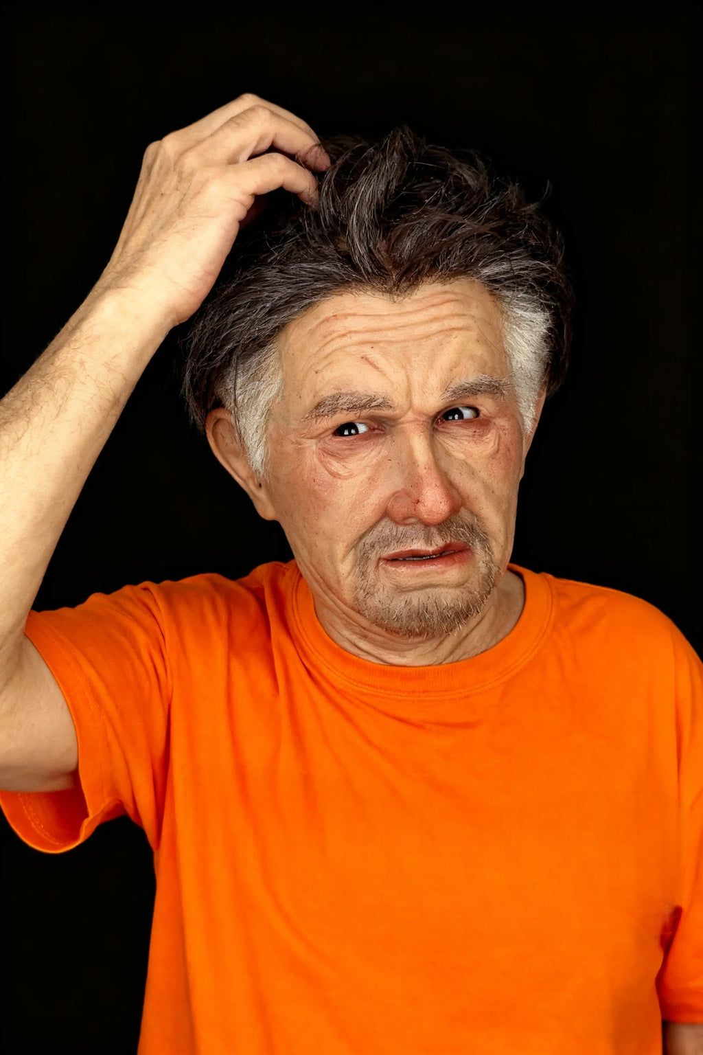 Babylon Ultra Realistic Silicone Mask – Full Head Male Cosplay & Halloween Prop