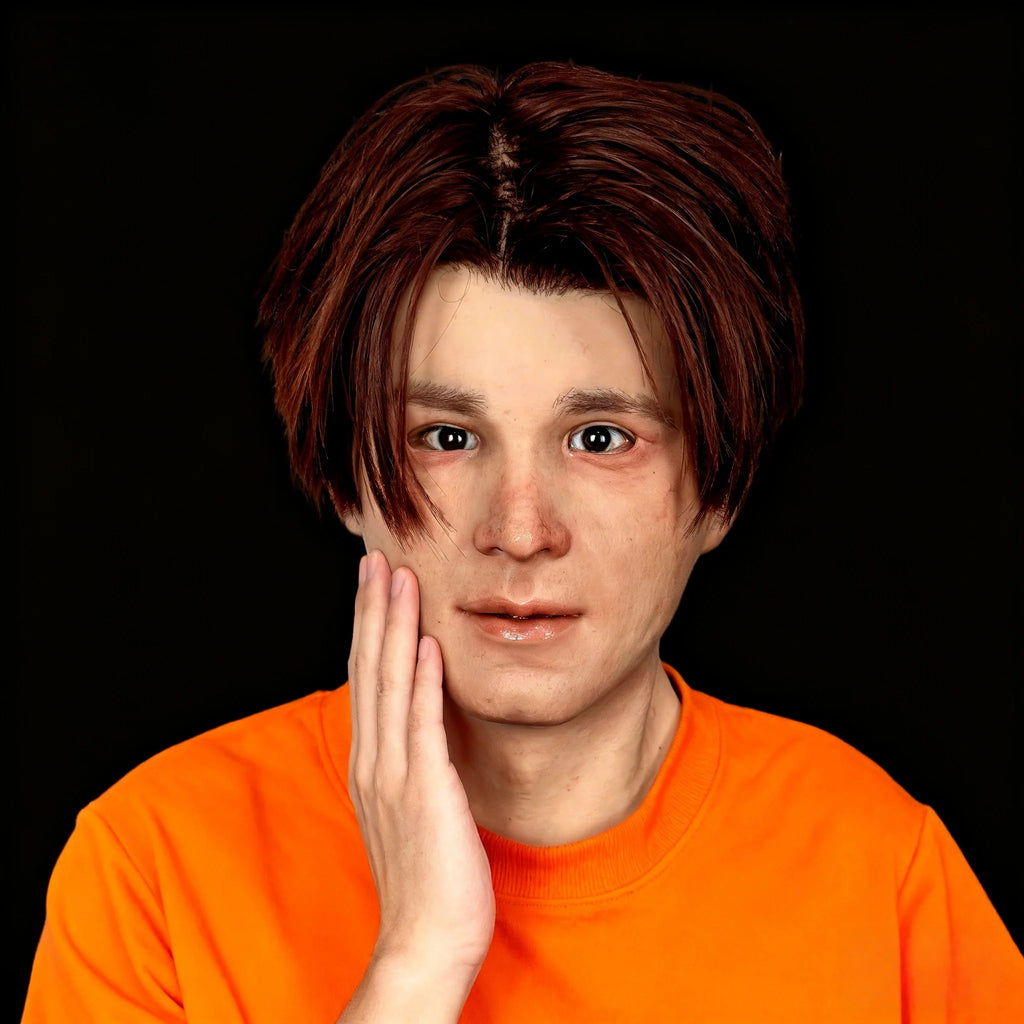 Derby Ultra Realistic Silicone Mask – Professional Full Head Face Mask for Halloween, Cosplay & Film SFX