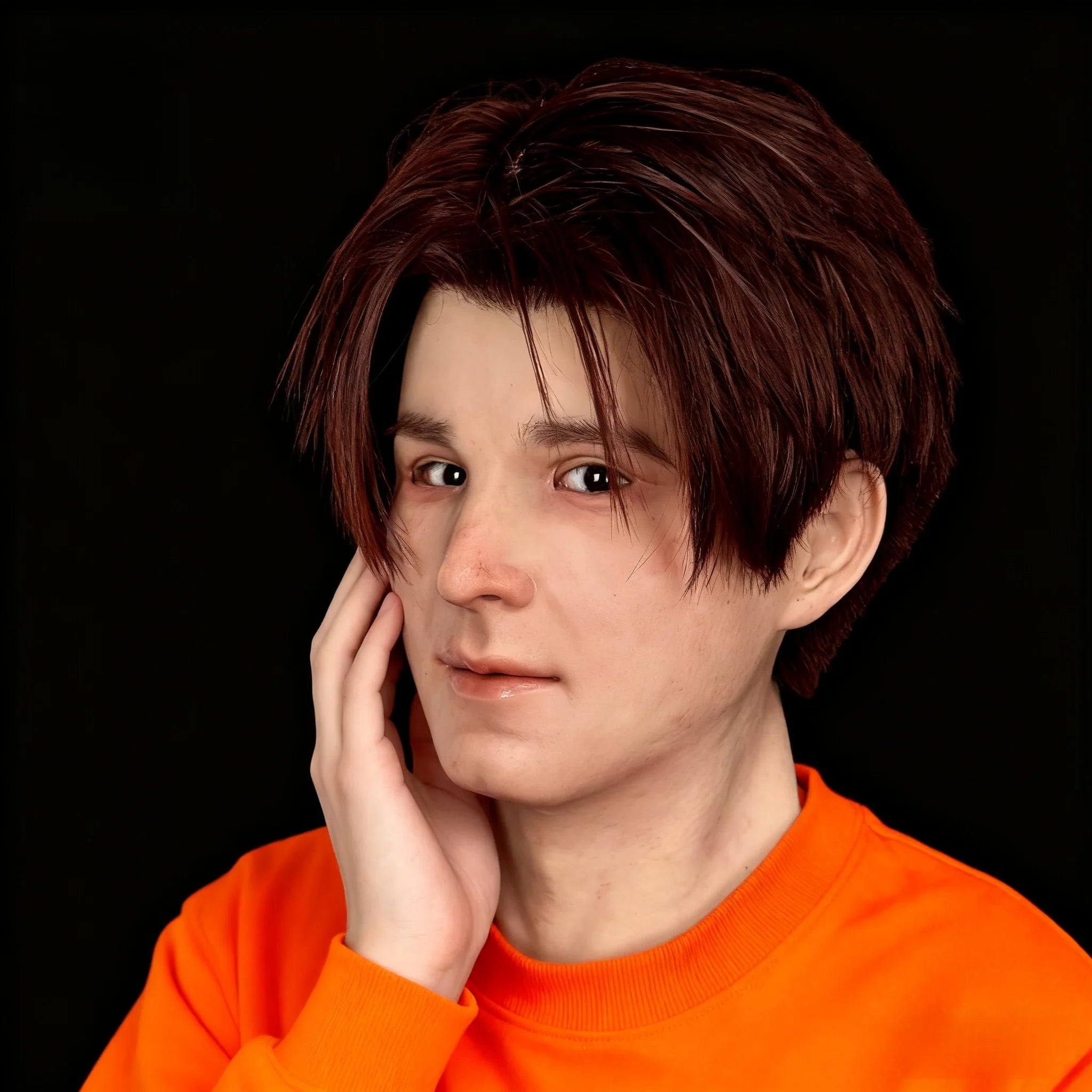 Derby Ultra Realistic Silicone Mask – Professional Full Head Face Mask for Halloween, Cosplay & Film SFX