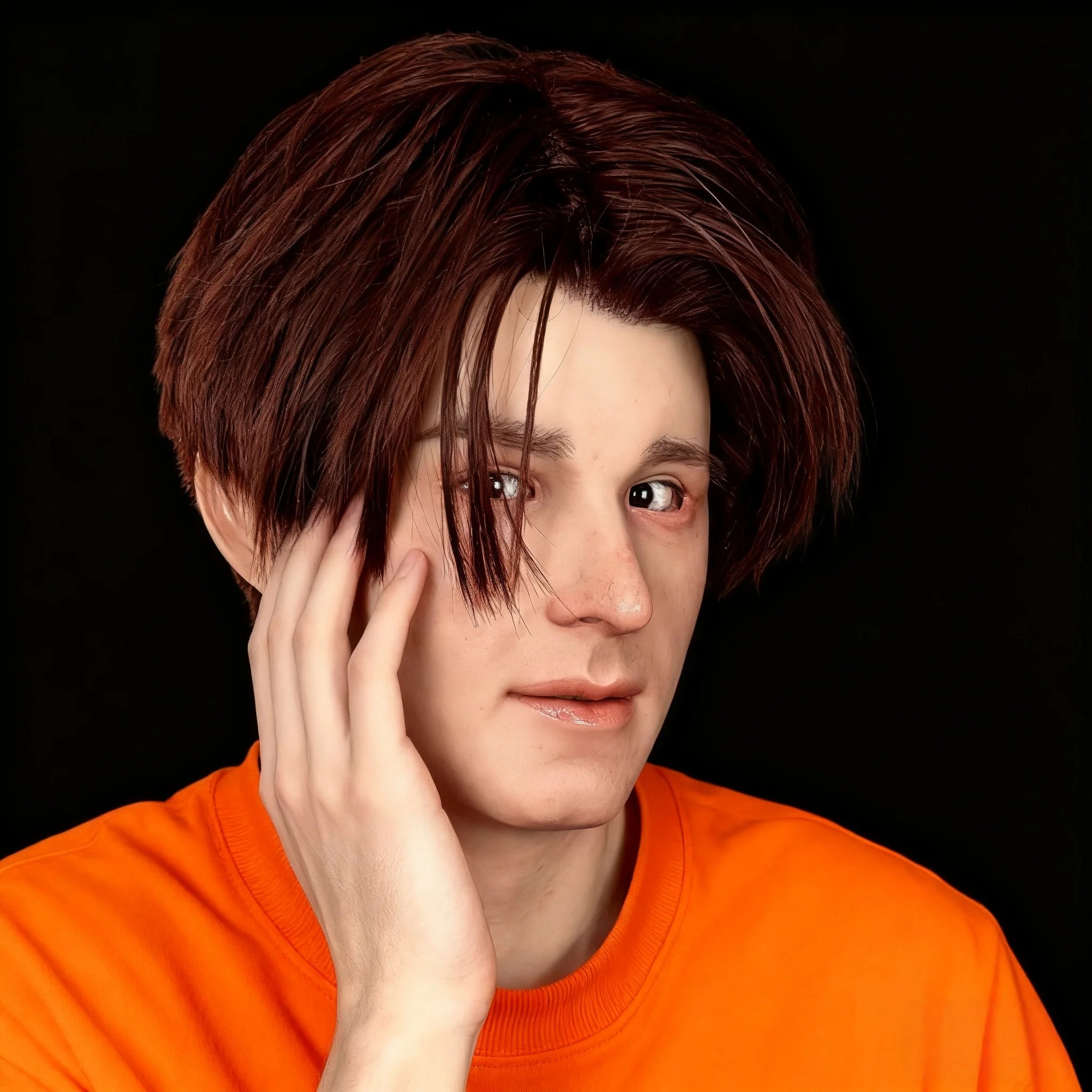 Derby Ultra Realistic Silicone Mask – Professional Full Head Face Mask for Halloween, Cosplay & Film SFX