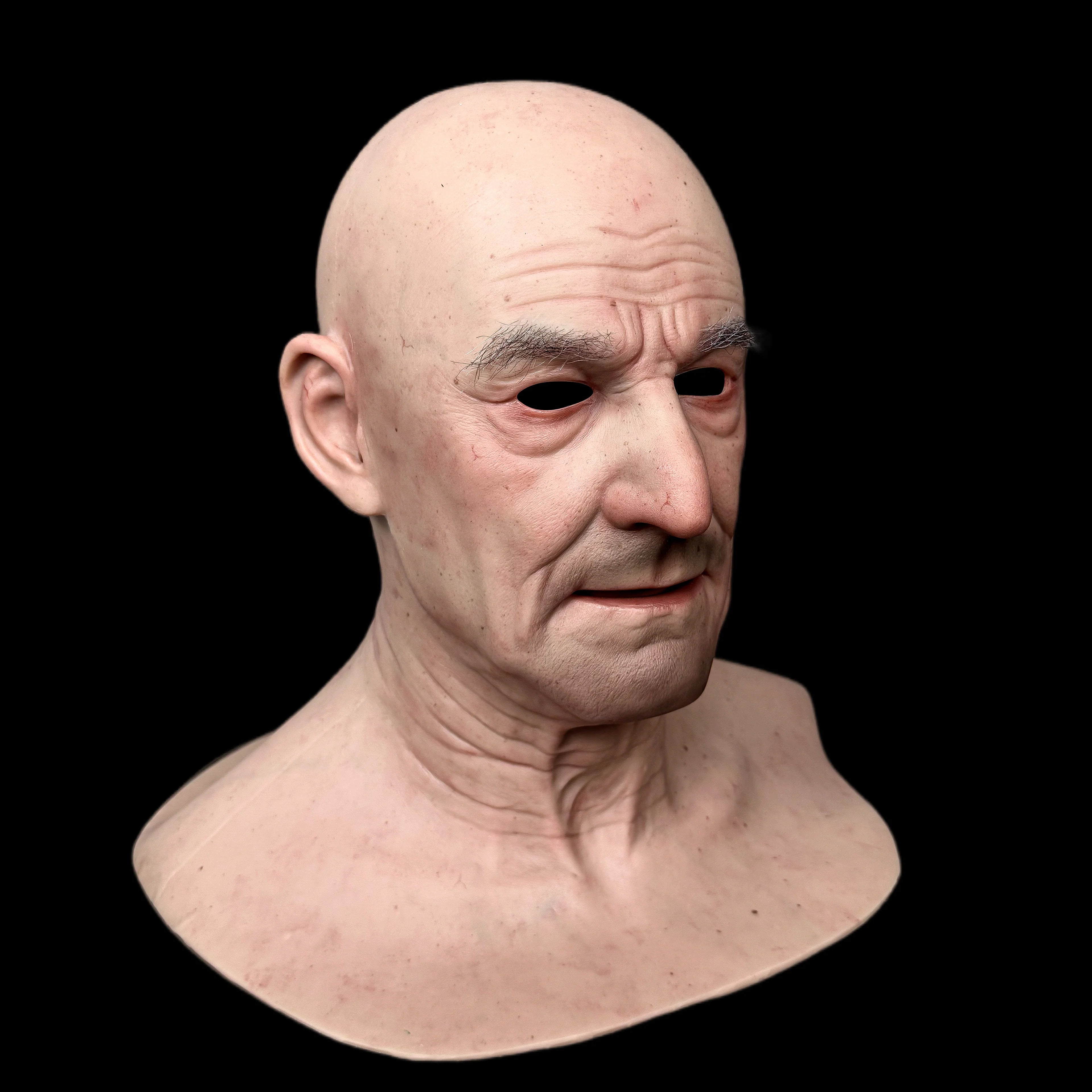 ENT Ultra Realistic Silicone Mask – Professional Full Head Prosthetic Mask for Halloween, Cosplay & Film