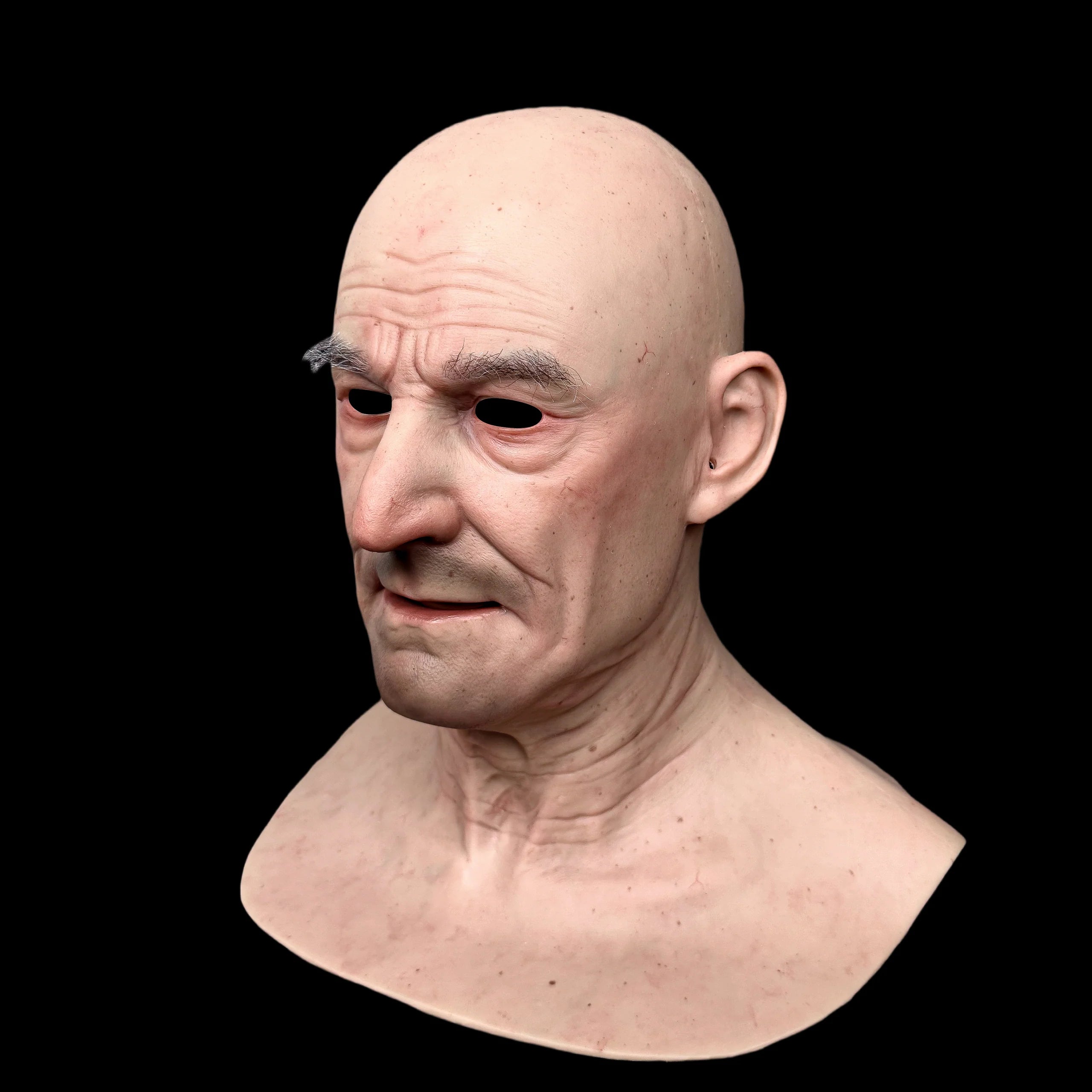 ENT Ultra Realistic Silicone Mask – Professional Full Head Prosthetic Mask for Halloween, Cosplay & Film