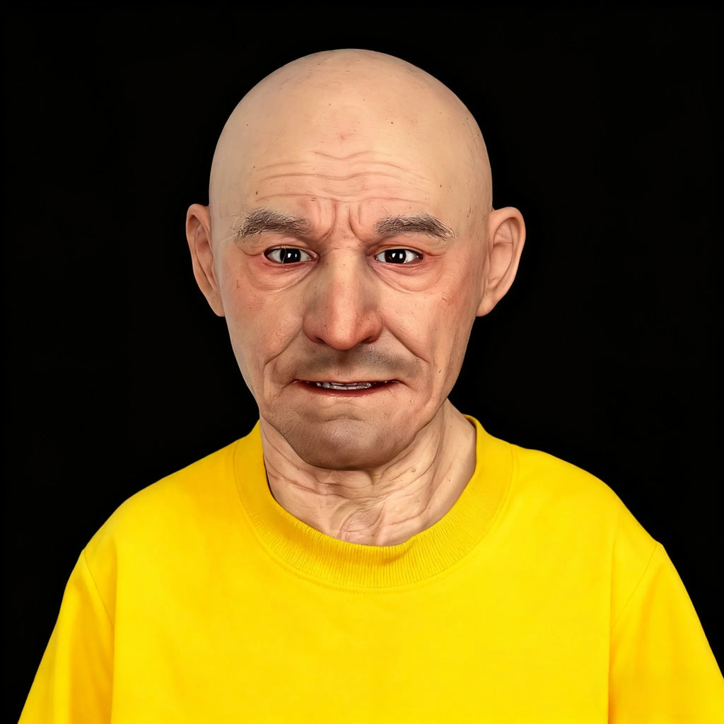 ENT Ultra Realistic Silicone Mask – Professional Full Head Prosthetic Mask for Halloween, Cosplay & Film