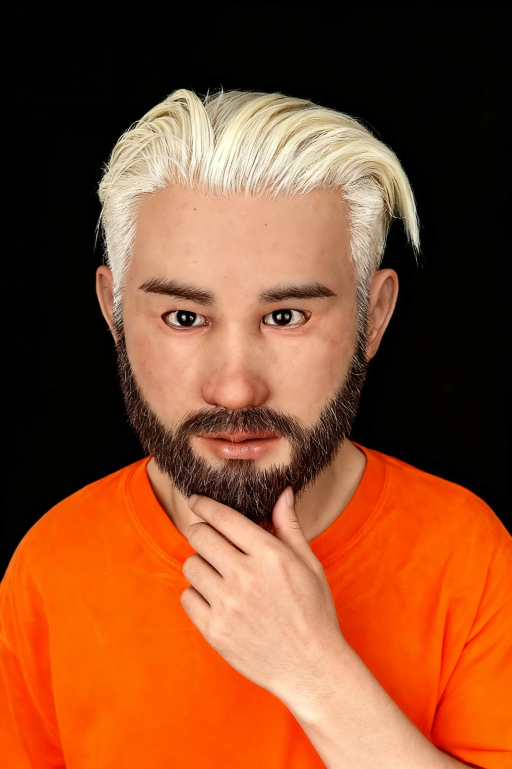 Kuka Ultra Realistic Silicone Mask – Full Head Cosplay, Halloween & Film Prop