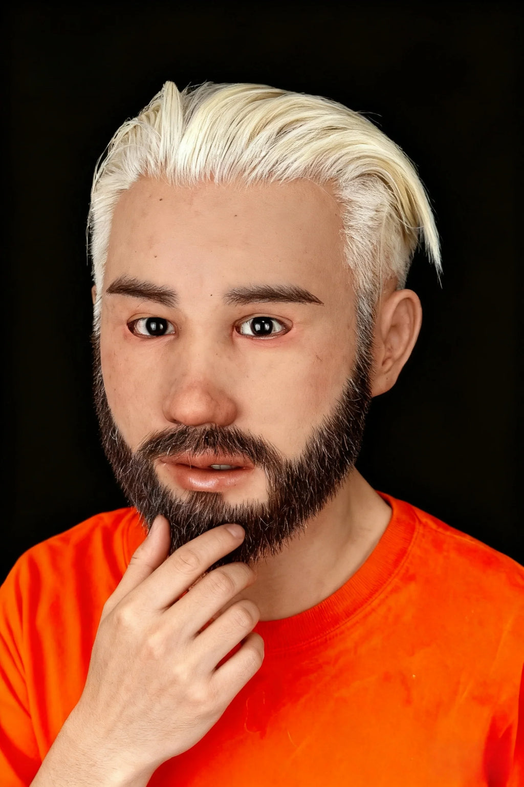 Kuka Ultra Realistic Silicone Mask – Full Head Cosplay, Halloween & Film Prop