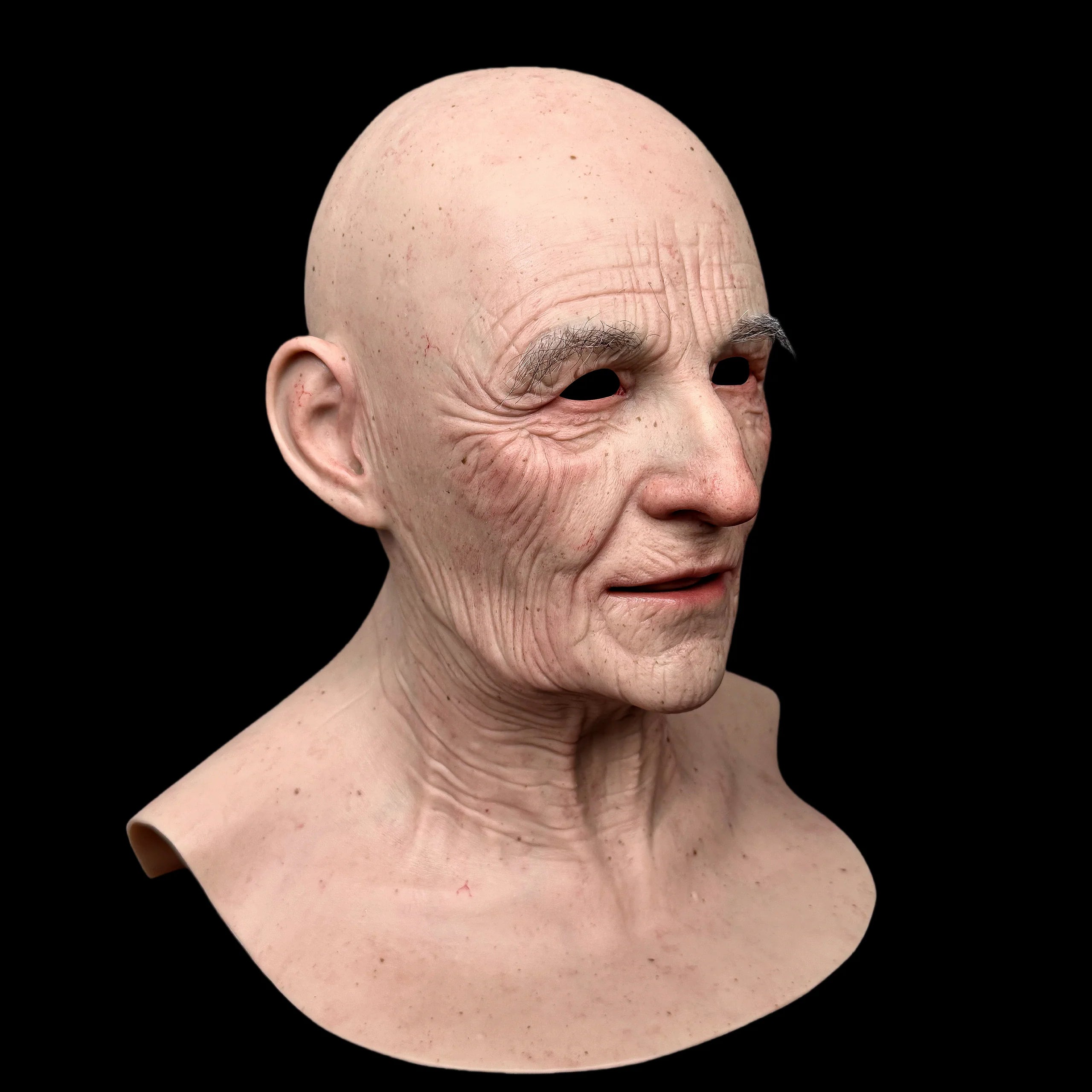 Kabu Ultra Realistic Silicone Mask – Full Head Hollywood-Grade SFX Face Mask for Halloween, Cosplay & Film