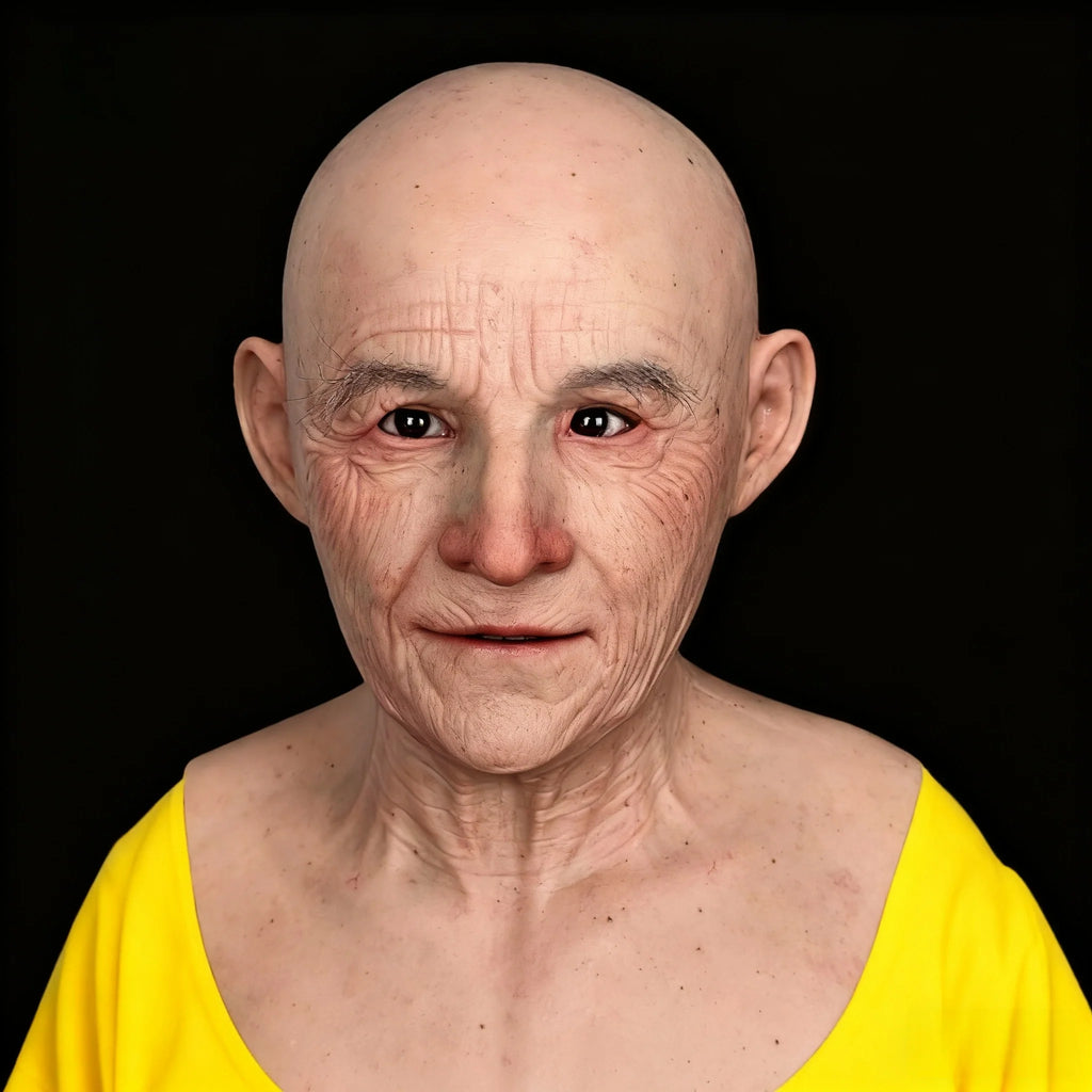 Kabu Ultra Realistic Silicone Mask – Full Head Hollywood-Grade SFX Face Mask for Halloween, Cosplay & Film