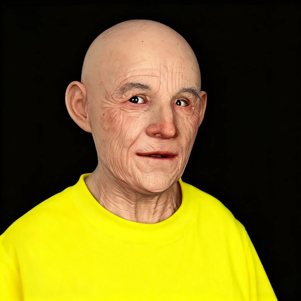 Kabu Ultra Realistic Silicone Mask – Full Head Hollywood-Grade SFX Face Mask for Halloween, Cosplay & Film