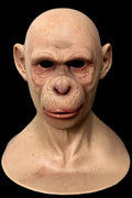 Monkey Mask Full-Head Animal Mask Halloween Party Carnival Prop Silicone Mask Adult Size