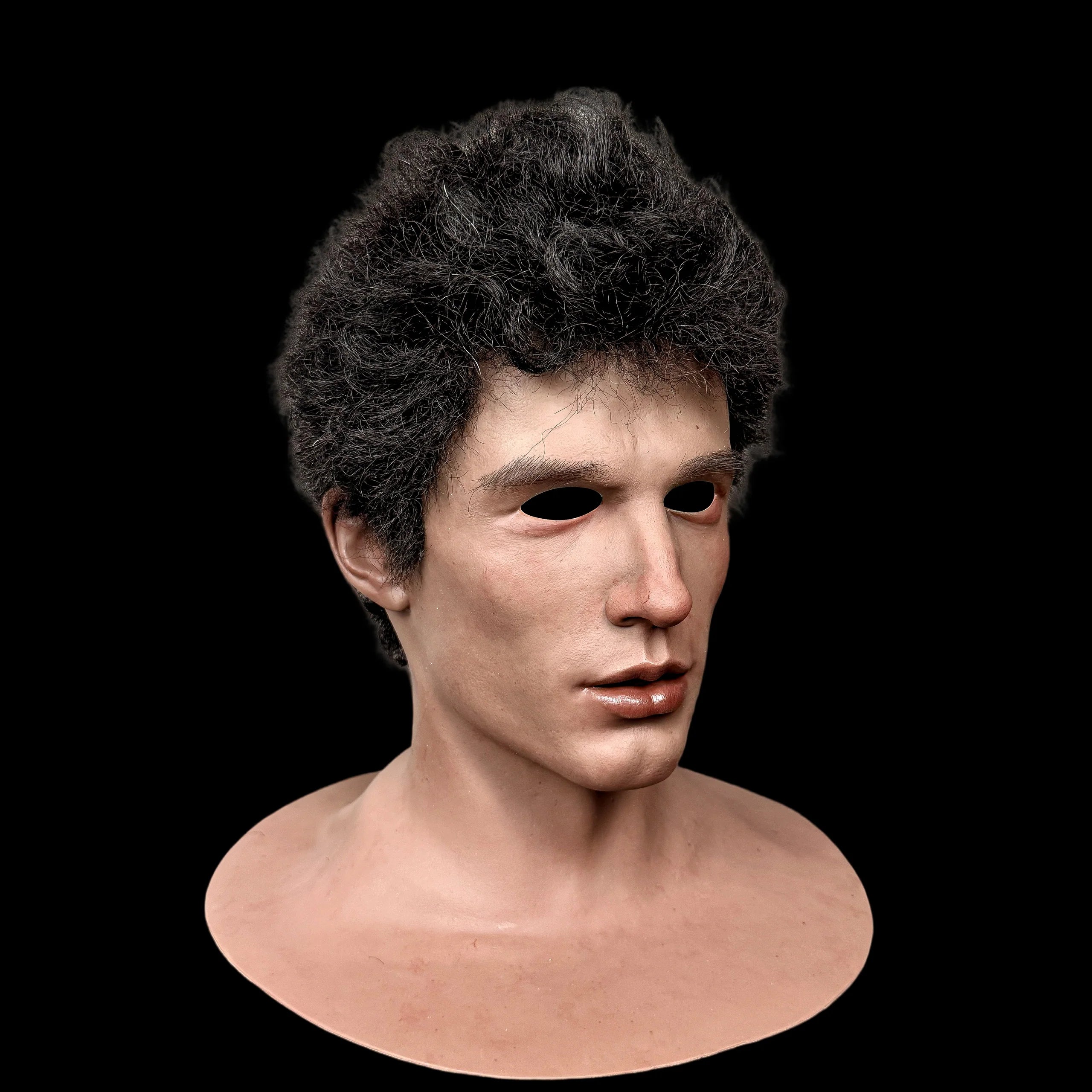 Luwang Ultra Realistic Silicone Mask – Full Head SFX Face Mask for Halloween, Cosplay & Film