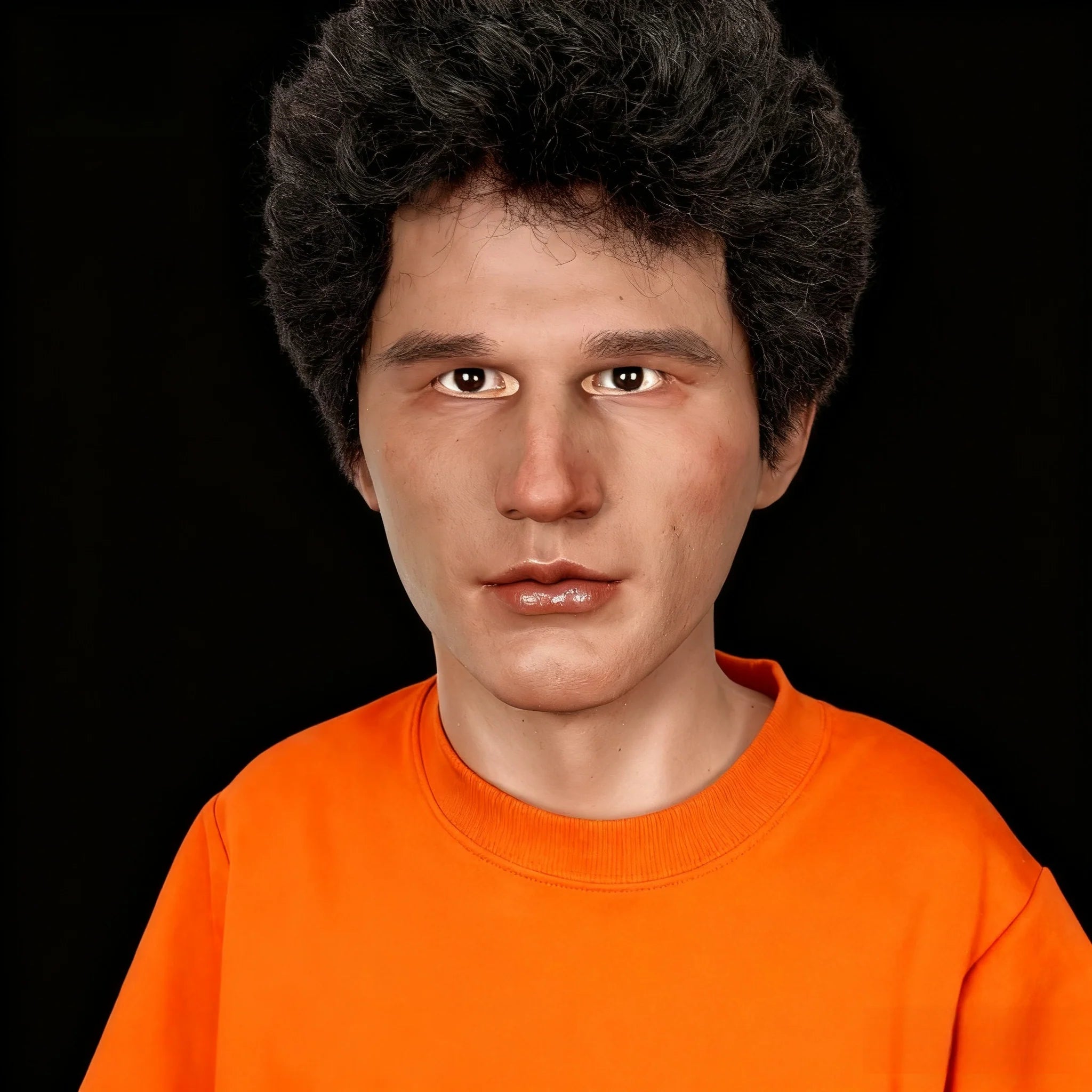 Luwang Ultra Realistic Silicone Mask – Full Head SFX Face Mask for Halloween, Cosplay & Film