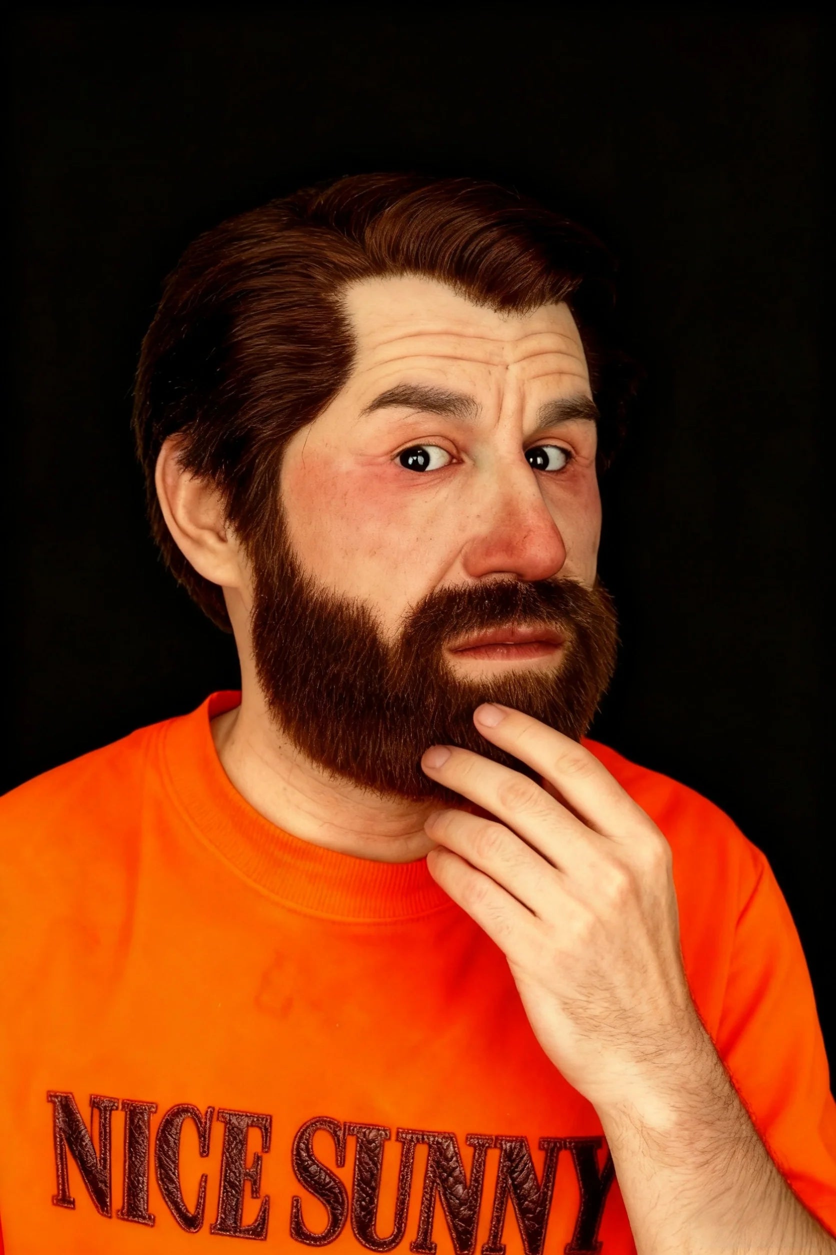 Babylon Ultra Realistic Silicone Mask – Full Head Cosplay, Halloween & Film Prop