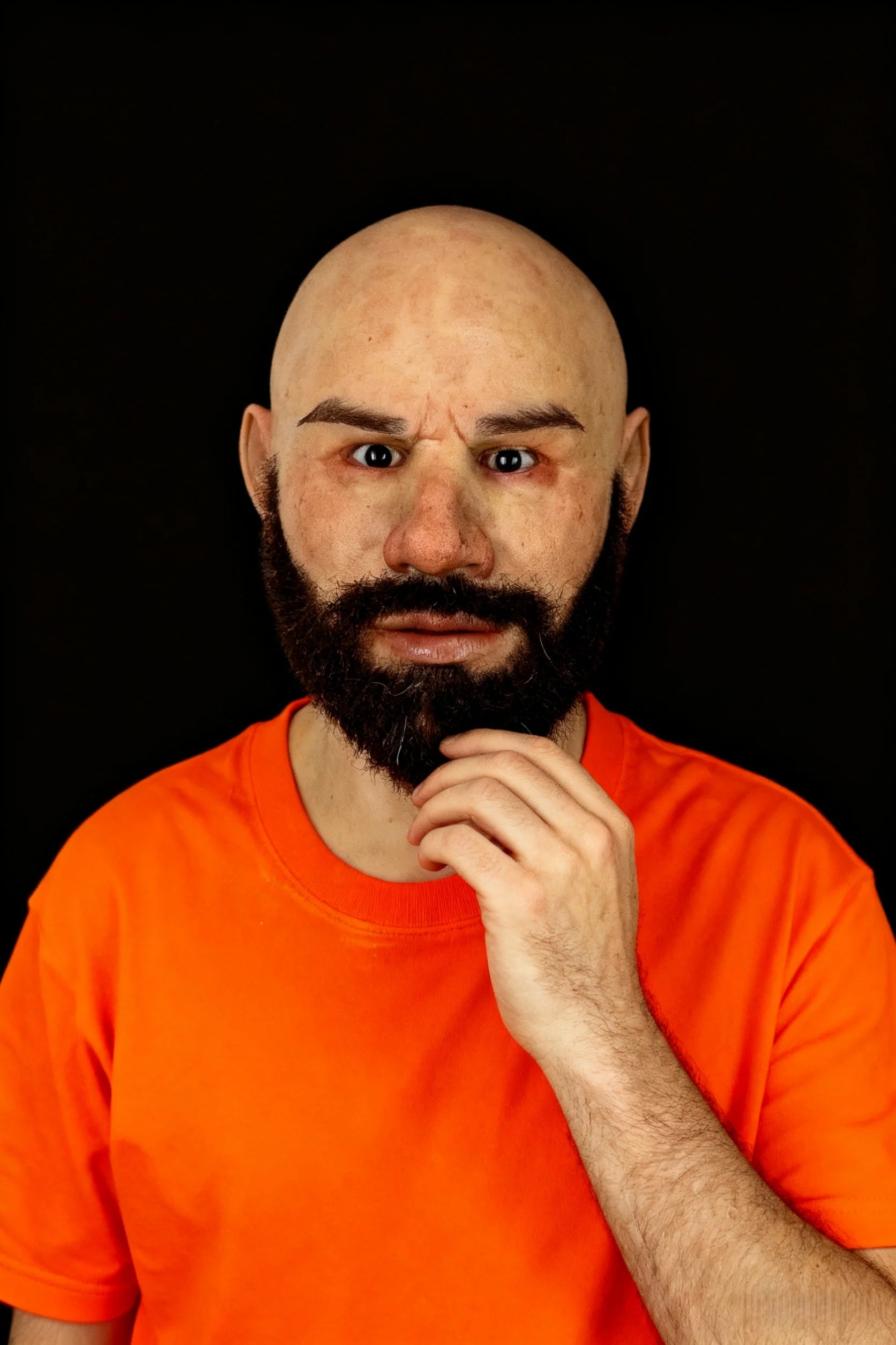 Arthur King Ultra Realistic Silicone Mask – Full Head Cosplay, Halloween & Movie Prop