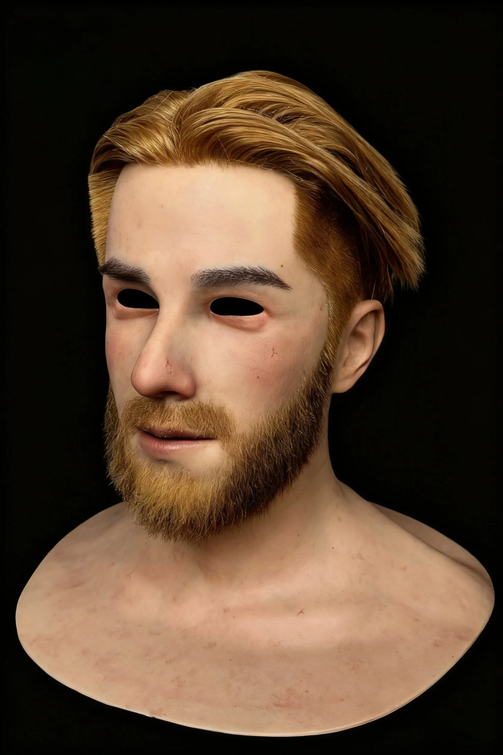 Aihua Ultra Realistic Silicone Mask – Full Head Cosplay, Halloween & Film Prop