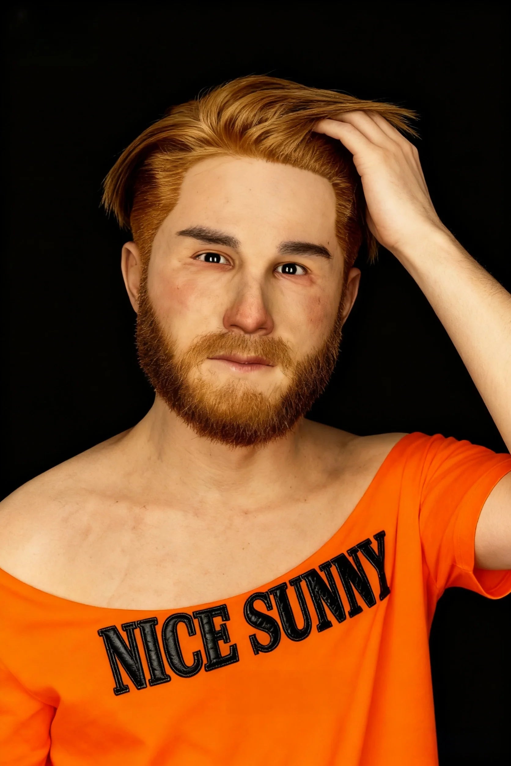 Aihua Ultra Realistic Silicone Mask – Full Head Cosplay, Halloween & Film Prop