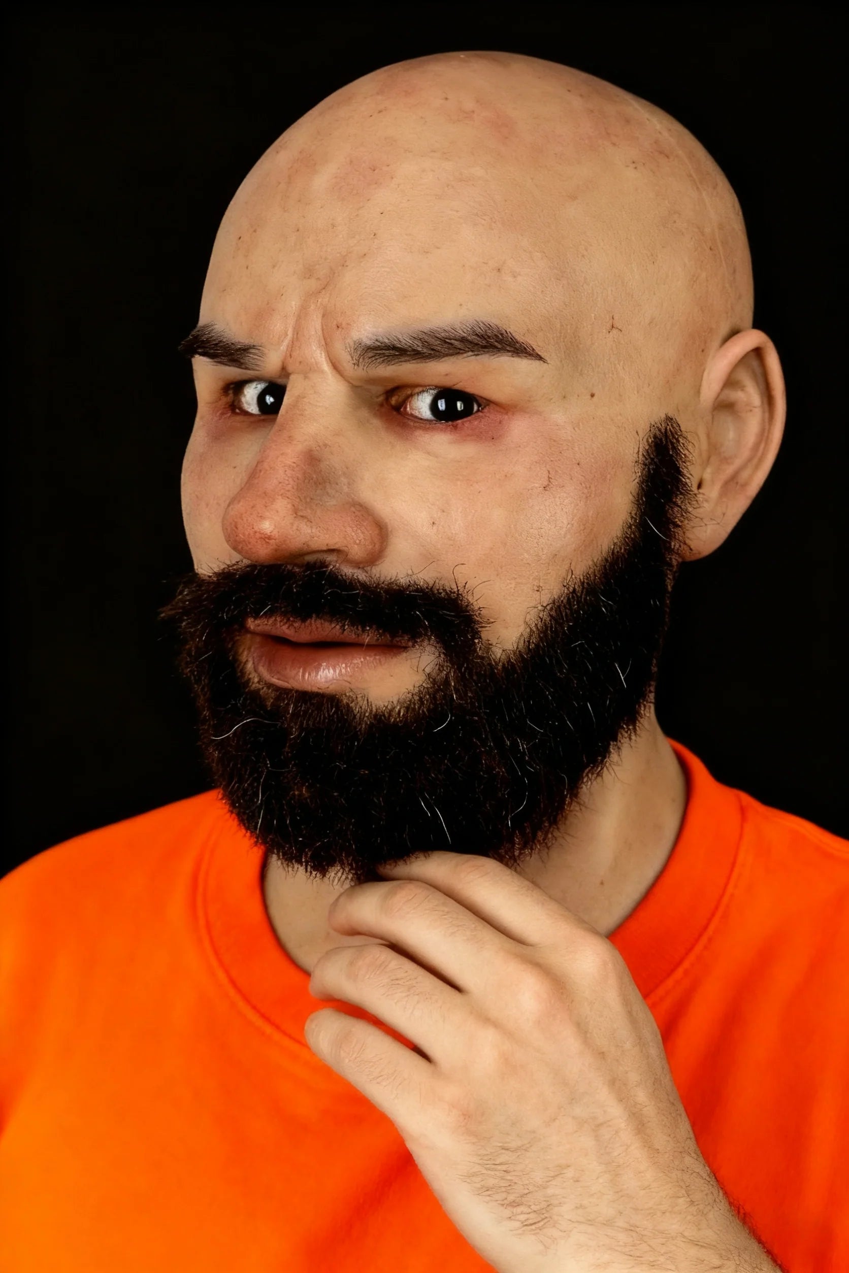 Arthur King Ultra Realistic Silicone Mask – Full Head Cosplay, Halloween & Movie Prop