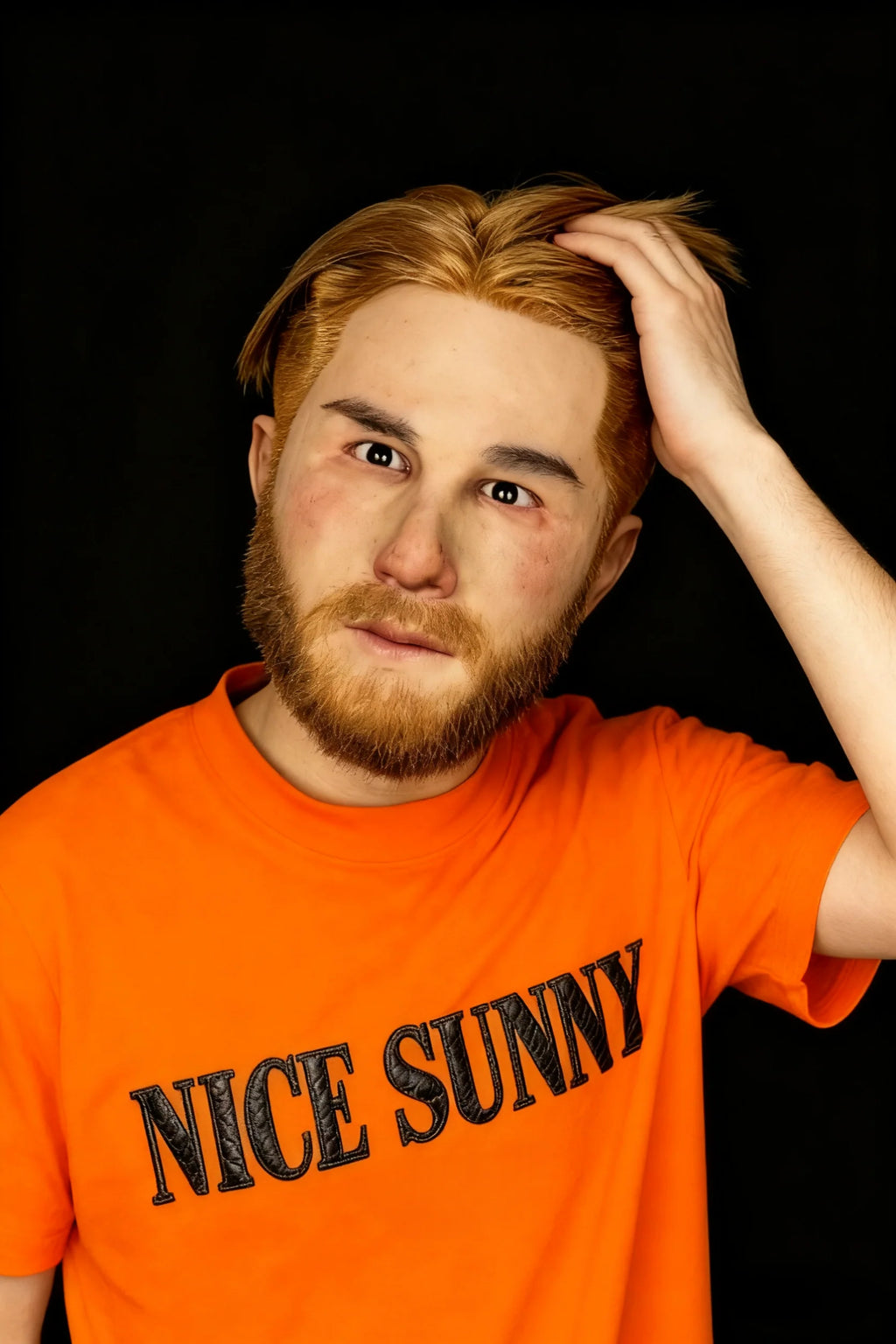 Aihua Ultra Realistic Silicone Mask – Full Head Cosplay, Halloween & Film Prop