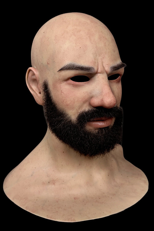 Arthur King Ultra Realistic Silicone Mask – Full Head Cosplay, Halloween & Movie Prop