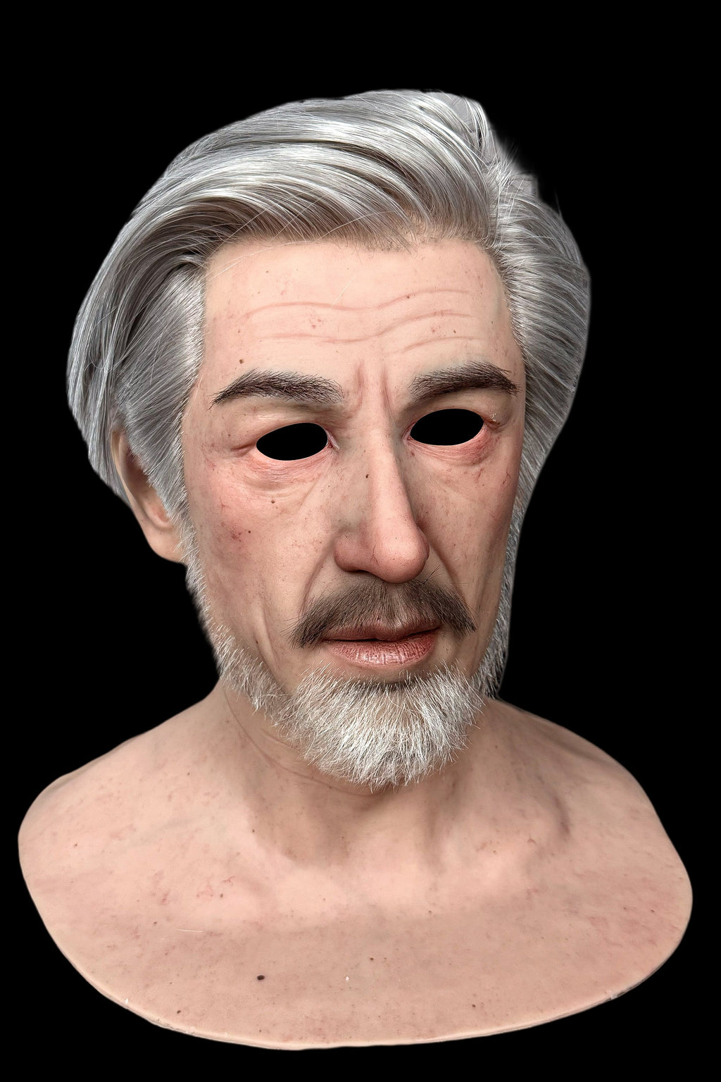 Babylon Ultra Realistic Silicone Mask – Full Head Male Cosplay & Halloween Prop