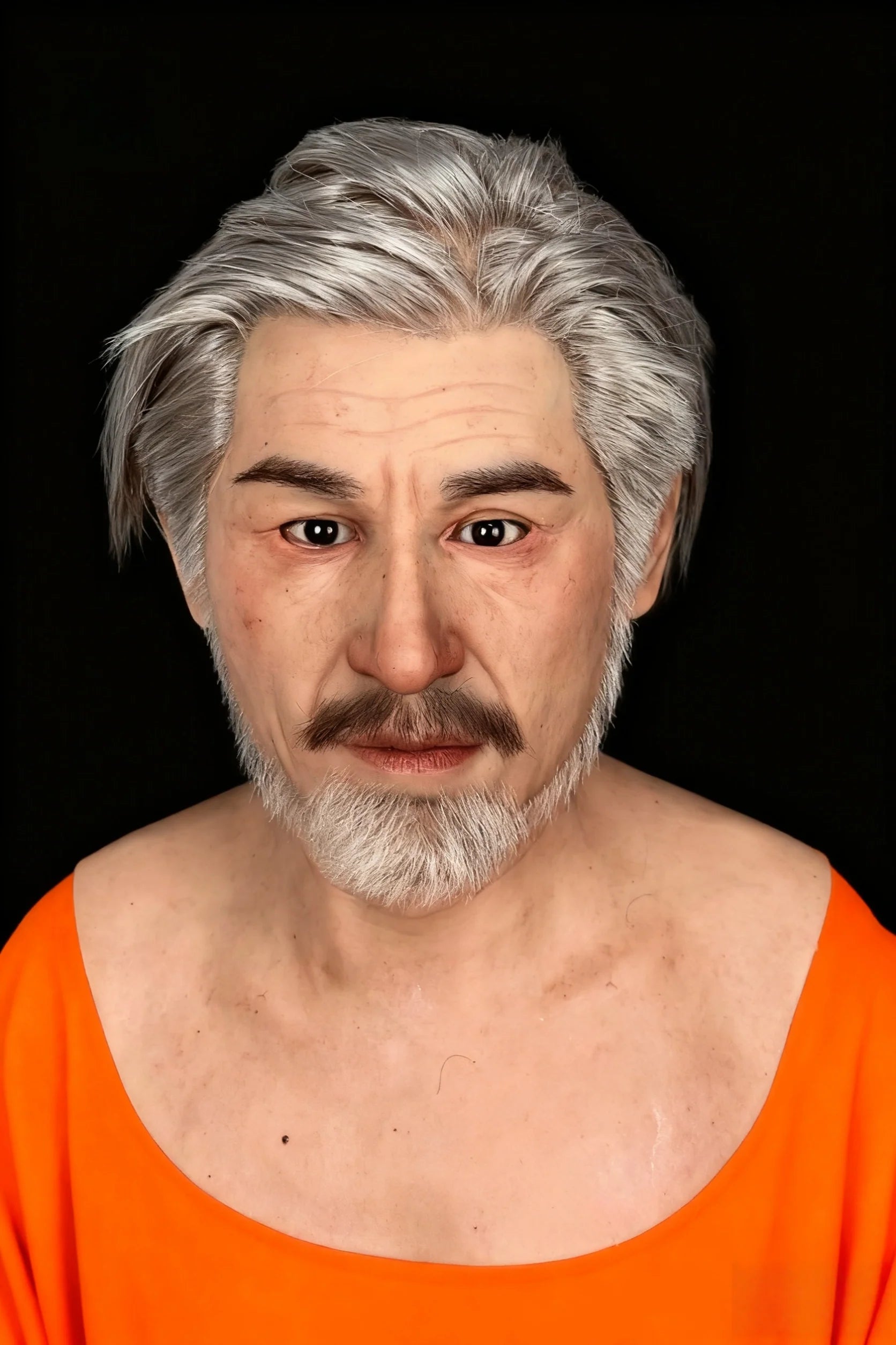 Babylon Ultra Realistic Silicone Mask – Full Head Male Cosplay & Halloween Prop