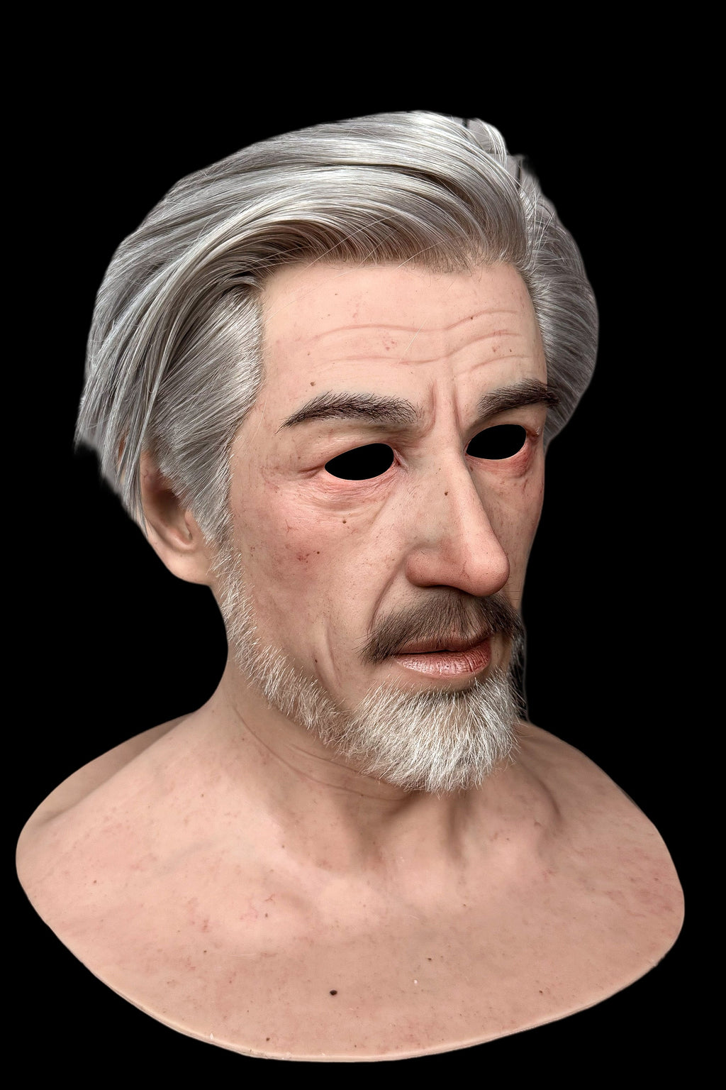 Babylon Ultra Realistic Silicone Mask – Full Head Male Cosplay & Halloween Prop