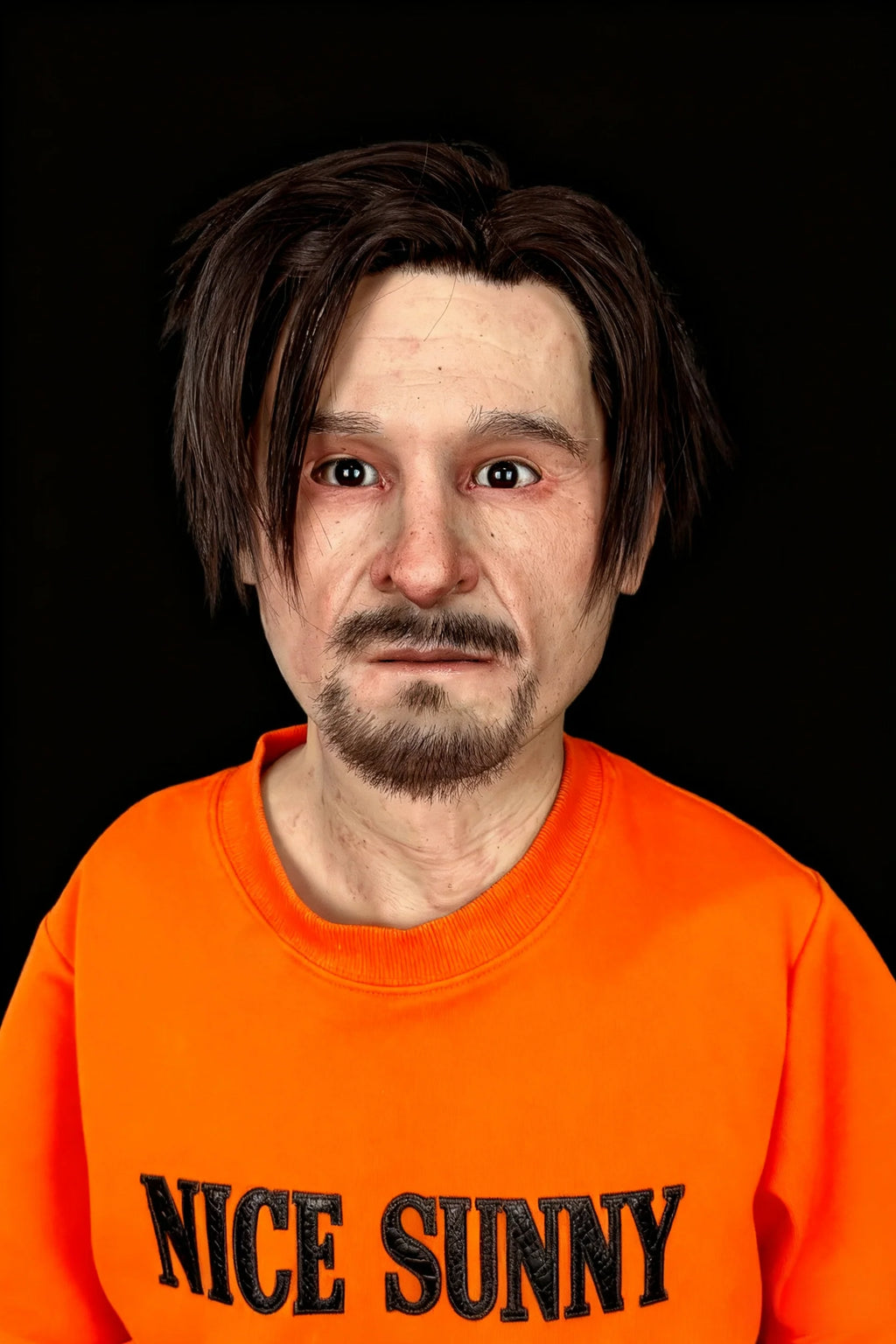 Hunter Ultra Realistic Silicone Mask – Full Head Cosplay, Halloween & Film Prop