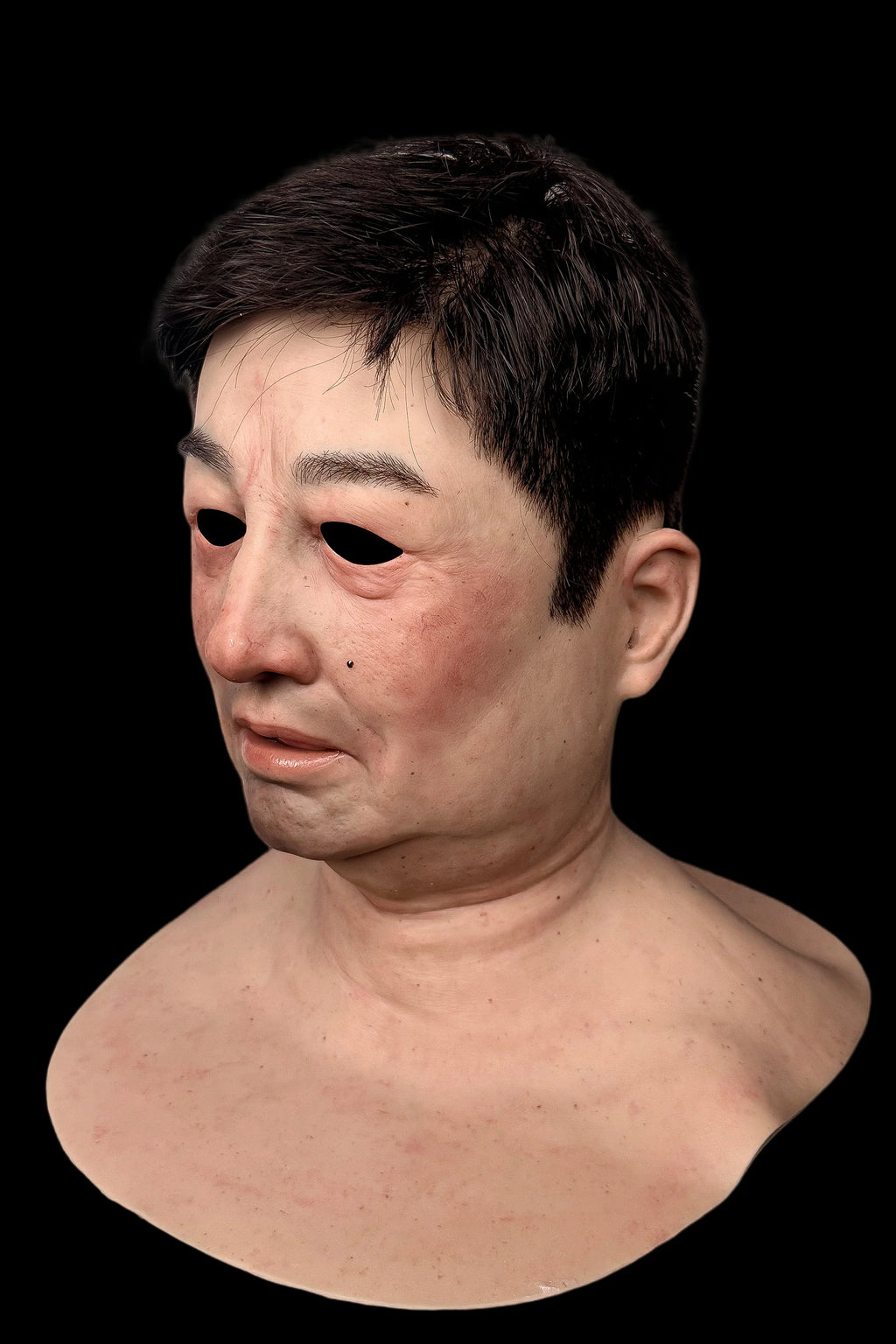 Lais Ultra Realistic Silicone Mask – Full Head Male Cosplay & Halloween Film Prop