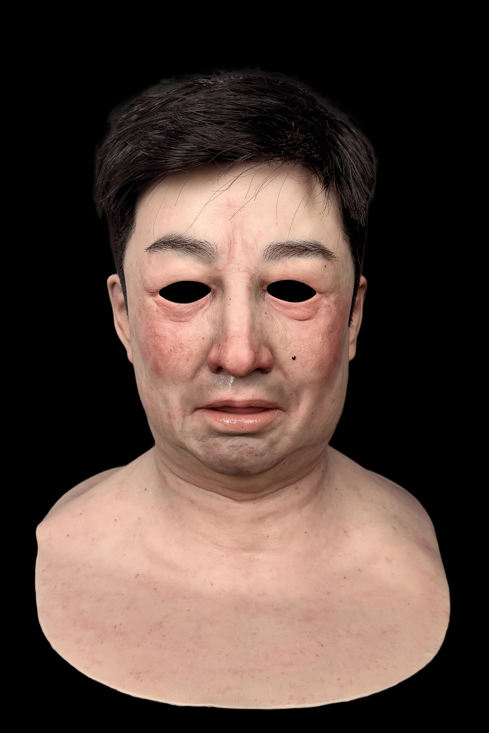 Lais Ultra Realistic Silicone Mask – Full Head Male Cosplay & Halloween Film Prop