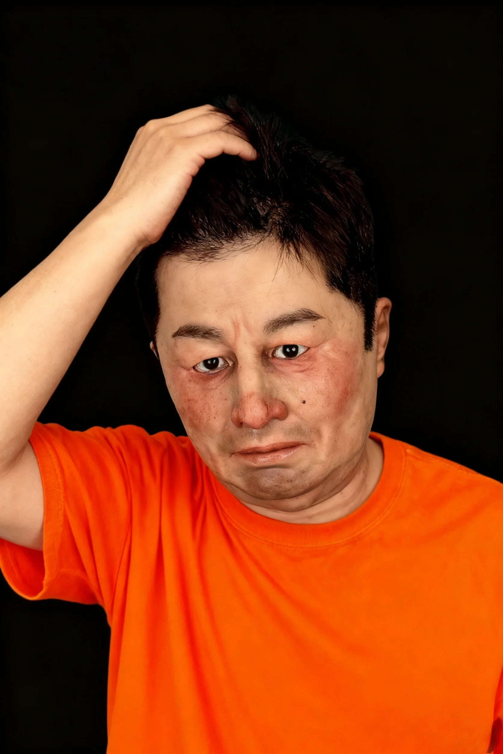 Lais Ultra Realistic Silicone Mask – Full Head Male Cosplay & Halloween Film Prop