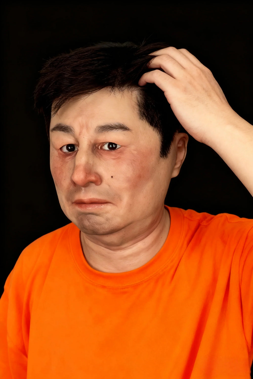 Lais Ultra Realistic Silicone Mask – Full Head Male Cosplay & Halloween Film Prop