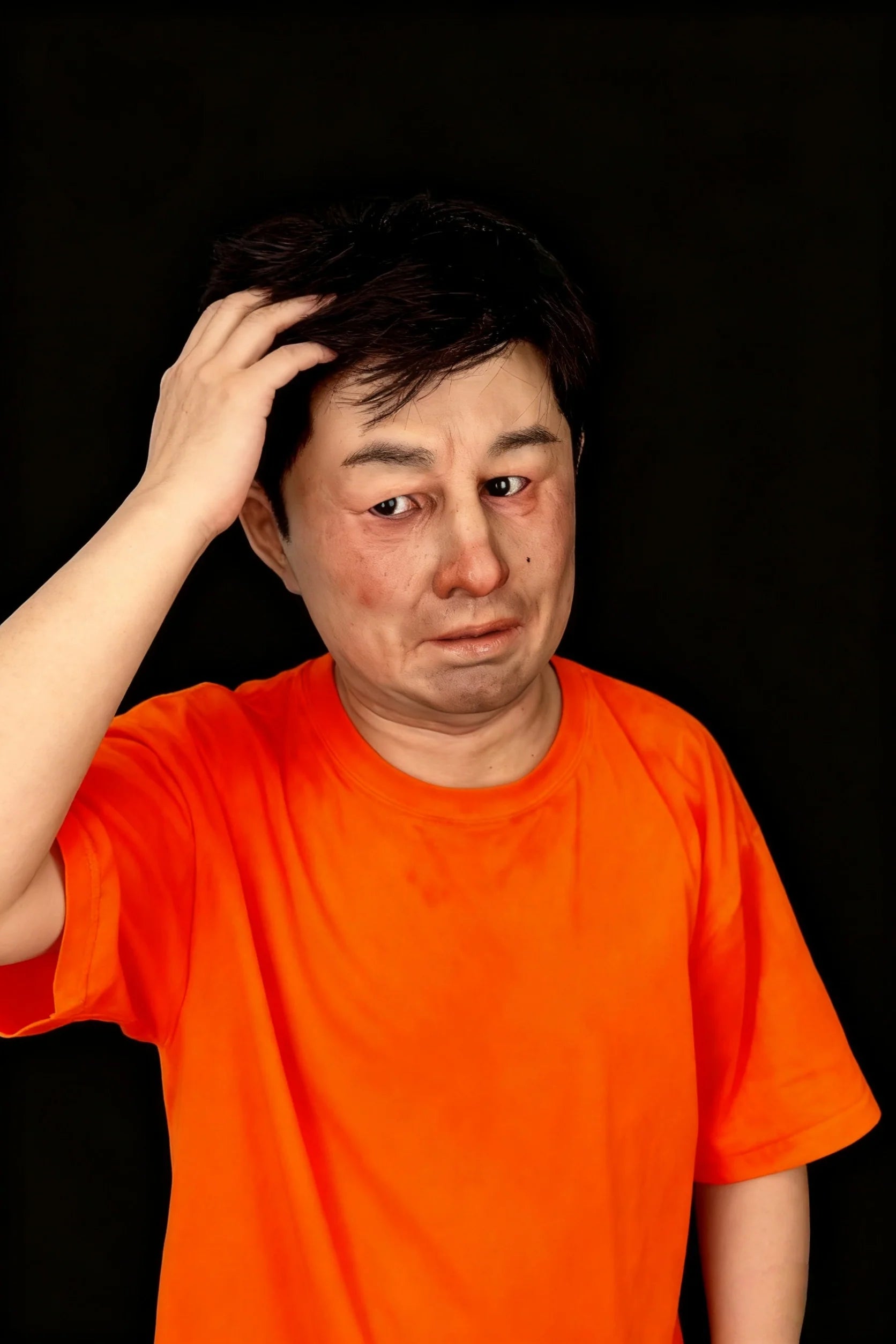 Lais Ultra Realistic Silicone Mask – Full Head Male Cosplay & Halloween Film Prop