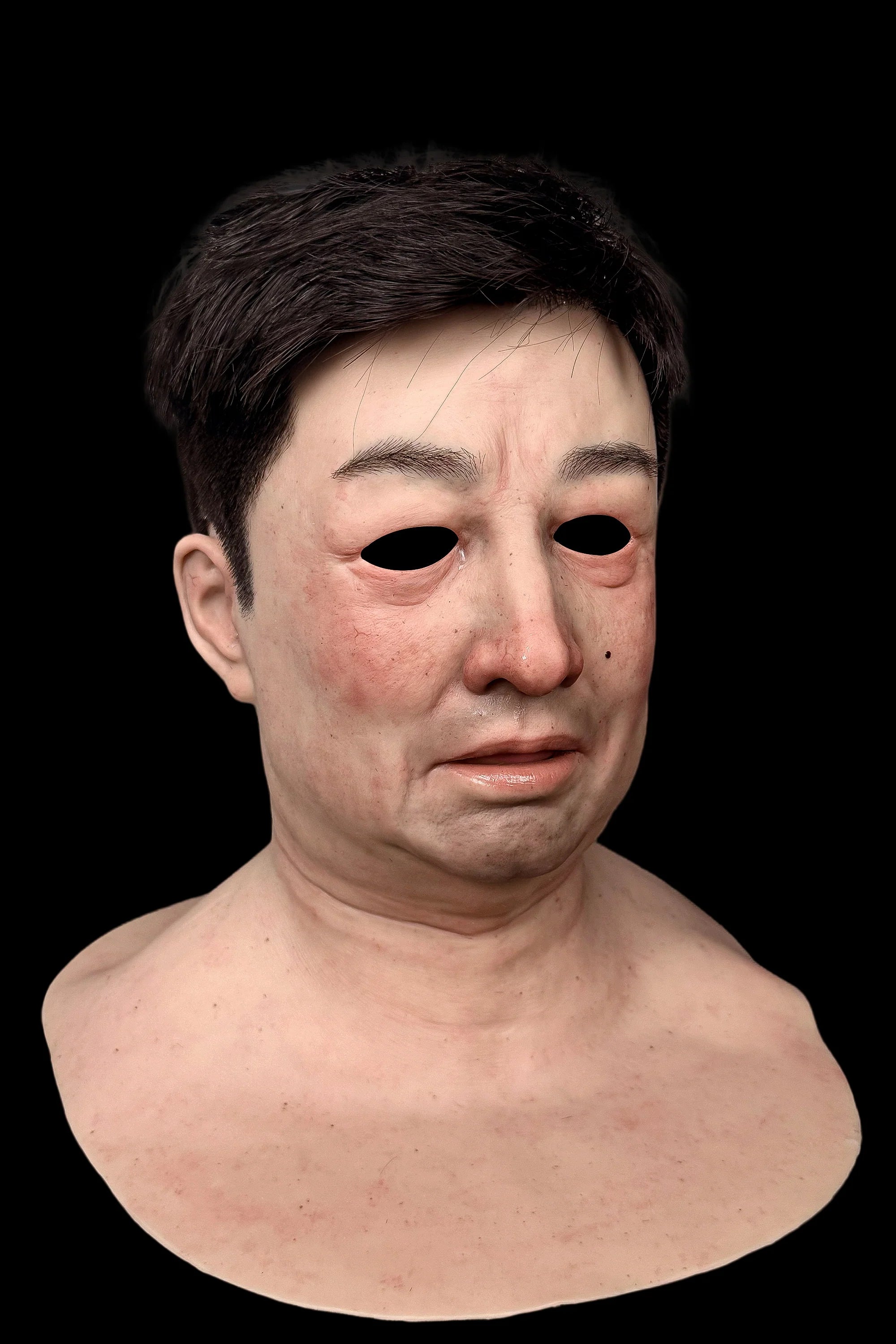 Lais Ultra Realistic Silicone Mask – Full Head Male Cosplay & Halloween Film Prop